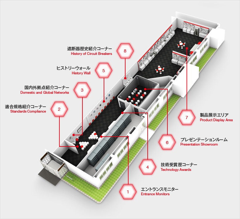 テクニカルホール案内図