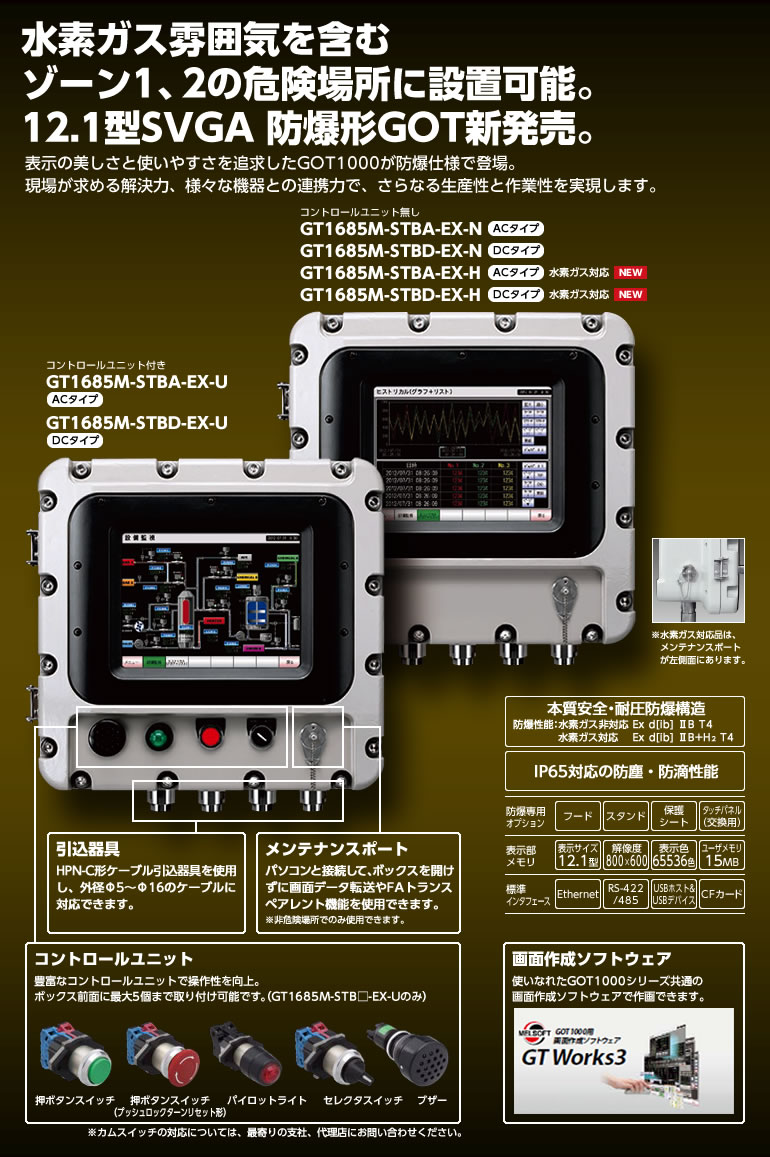 防爆形GT16