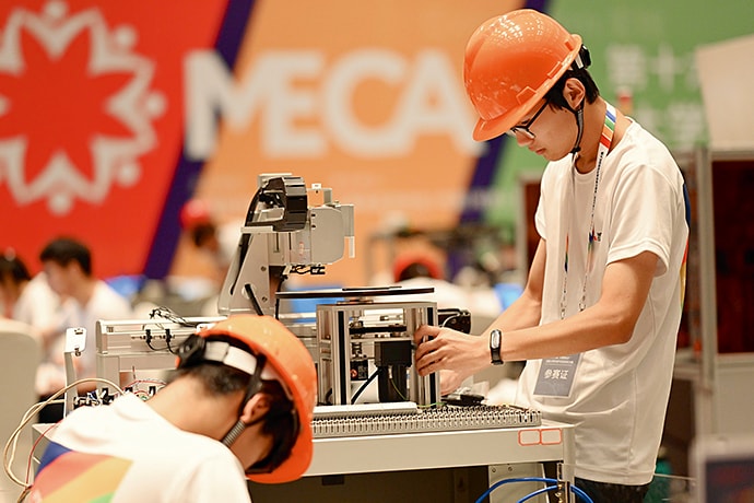 三菱電機杯 全国大学生電気・自動化コンテストの写真