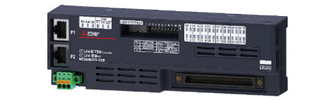 三菱電機CC-LinkIE TSNリモートI/O NZ2GN2B1-32D 2個 三菱電機CC-LinkIE TSNリモートI/O NZ2GN2B1-32D 2個