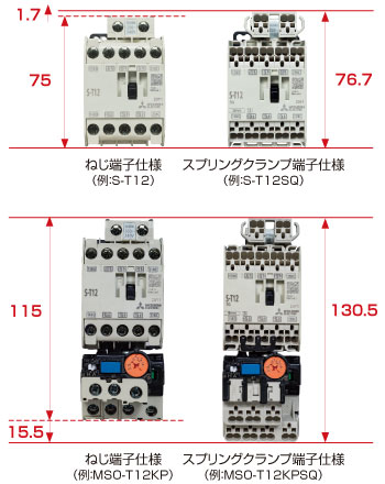 従来機種と同等寸法を実現