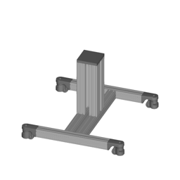 Robot column for mobile cobot use