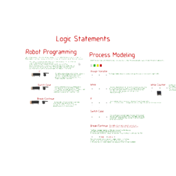 Logic Statements Layout
