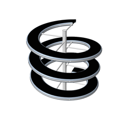 Spiral Conveyor With Pylon